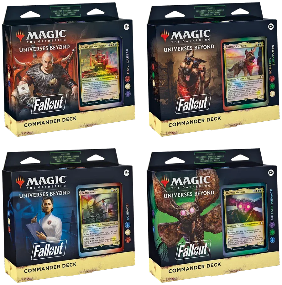 Magic The Gathering fallout commander decks