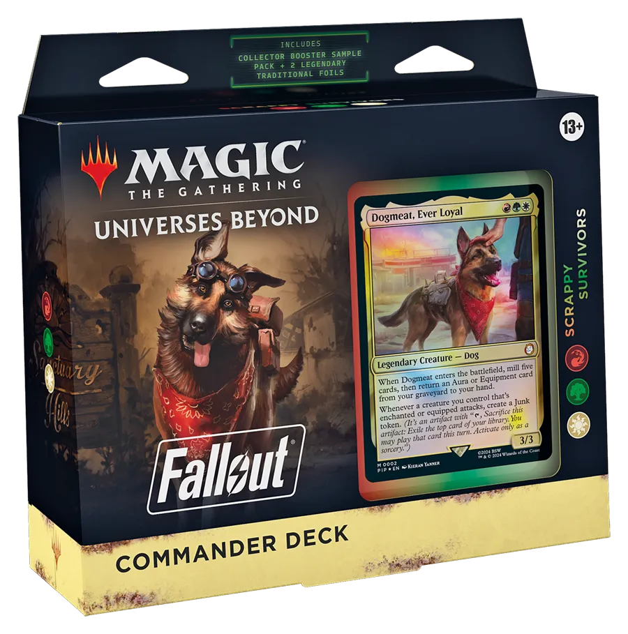 Magic The Gathering fallout commander deck dogmeat ever loyal
