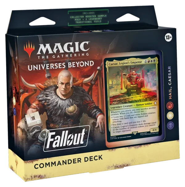 Magic The Gathering fallout commander deck caeser legion emperor