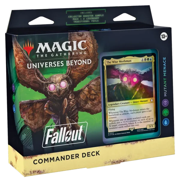 Magic The Gathering fallout commander deck the wise mothamn