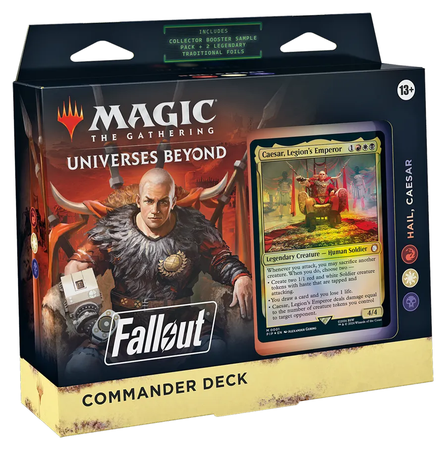Magic The Gathering fallout commander deck caeser legion emperor