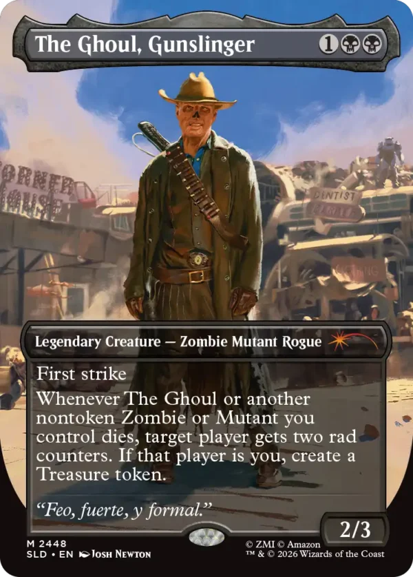 the ghoul gunslinger Secret Lair x Fallout- Beyond Vault 33 (Non-Foil)