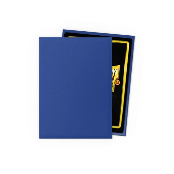 Dragon Shield: Blue - 100x Non-Glare Matte Sleeves - Standard Size - sfeerbeeld