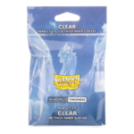 Dragon Shield: Clear - 100x Perfect Fit Thick Inner Sleeves - Standard Size - verpakking vooraan
