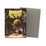 Dragon Shield: Crypt - 100x Matte Dual Sleeves - Standard Size - verpakking vooraan
