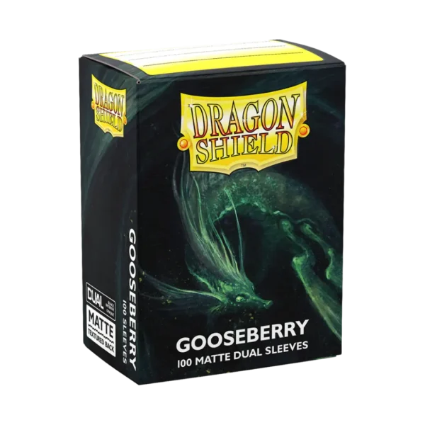 Dragon Shield: Gooseberry - 100x Matte Dual Sleeves - Standard Size - sleeve detail
