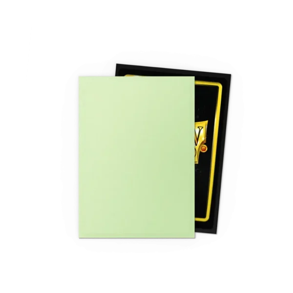 Dragon Shield: Gooseberry - 100x Matte Dual Sleeves - Standard Size - kleurdetail