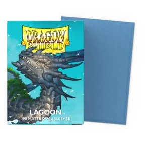 Dragon Shield: Lagoon - 100x Matte Dual Sleeves - Standard Size - verpakking vooraan