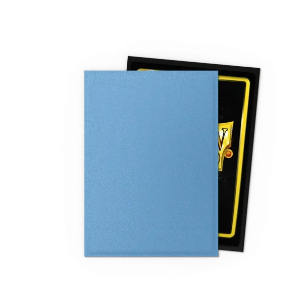Dragon Shield: Lagoon - 100x Matte Dual Sleeves - Standard Size - achterzijde verpakking