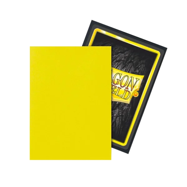 Dragon Shield: Lightning - 100x Matte Dual Sleeves - Standard Size - sfeerbeeld