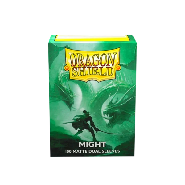 Dragon Shield: Might - 100x Matte Dual Sleeves - Standard Size - sleeve detail
