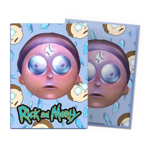 Dragon Shield: Rick & Morty - Morty - 100x Brushed Art Sleeves - Standard Size - kleurdetail