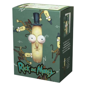 Dragon Shield: Rick & Morty - Mr. Poopy Butthole - 100x Brushed Art Sleeves - Standard Size - verpakking vooraan