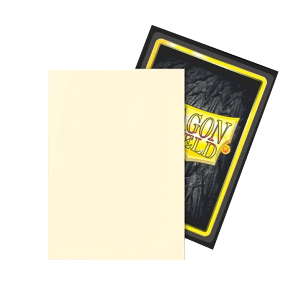 Dragon Shield: Valor - 100x Matte Dual Sleeves - Standard Size - achterzijde verpakking