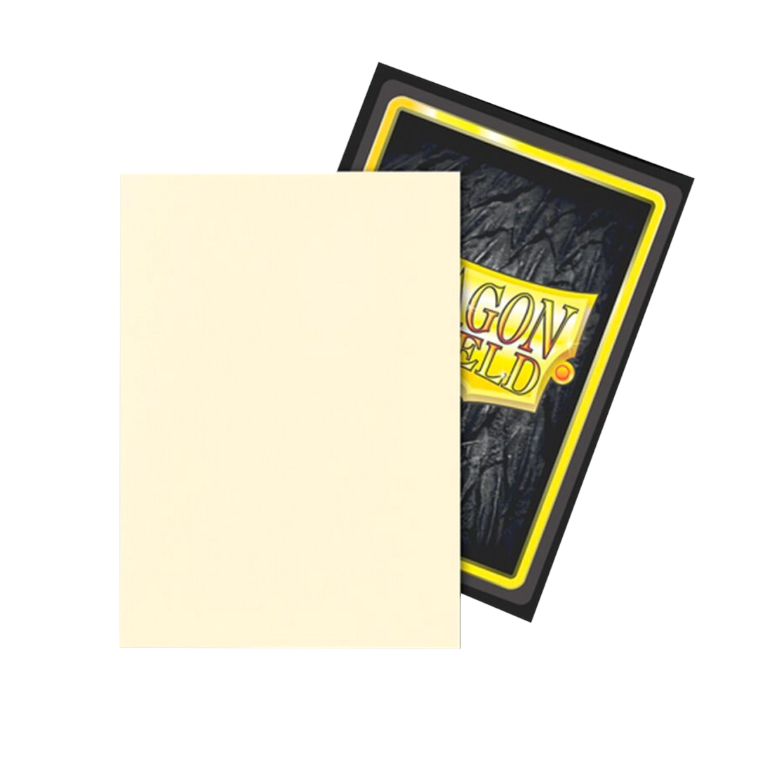 Dragon Shield: Valor - 100x Matte Dual Sleeves - Standard Size - achterzijde verpakking