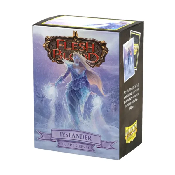 Dragon Shield: Flesh and Blood - Iyslander 2026 - 100x Matte Art Sleeves - Standard Size - achterzijde