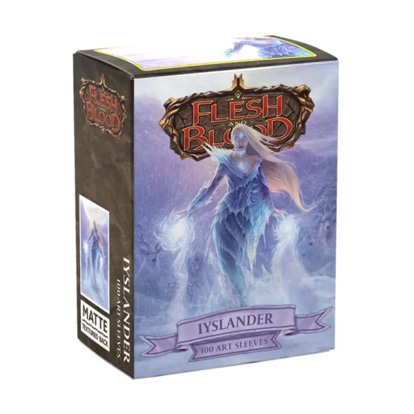 Dragon Shield: Flesh and Blood - Iyslander 2026 - 100x Matte Art Sleeves - Standard Size - inhoud