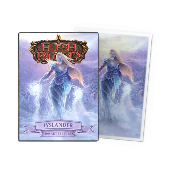 Dragon Shield: Flesh and Blood - Iyslander 2026 - 100x Matte Art Sleeves - Standard Size - verpakking