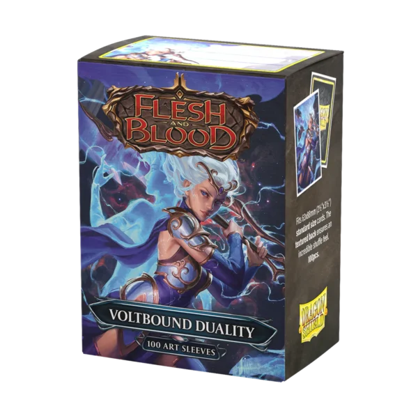Dragon Shield: Flesh and Blood - Voltbound Duality - 100x Matte Art Sleeves - Standard Size - productfoto