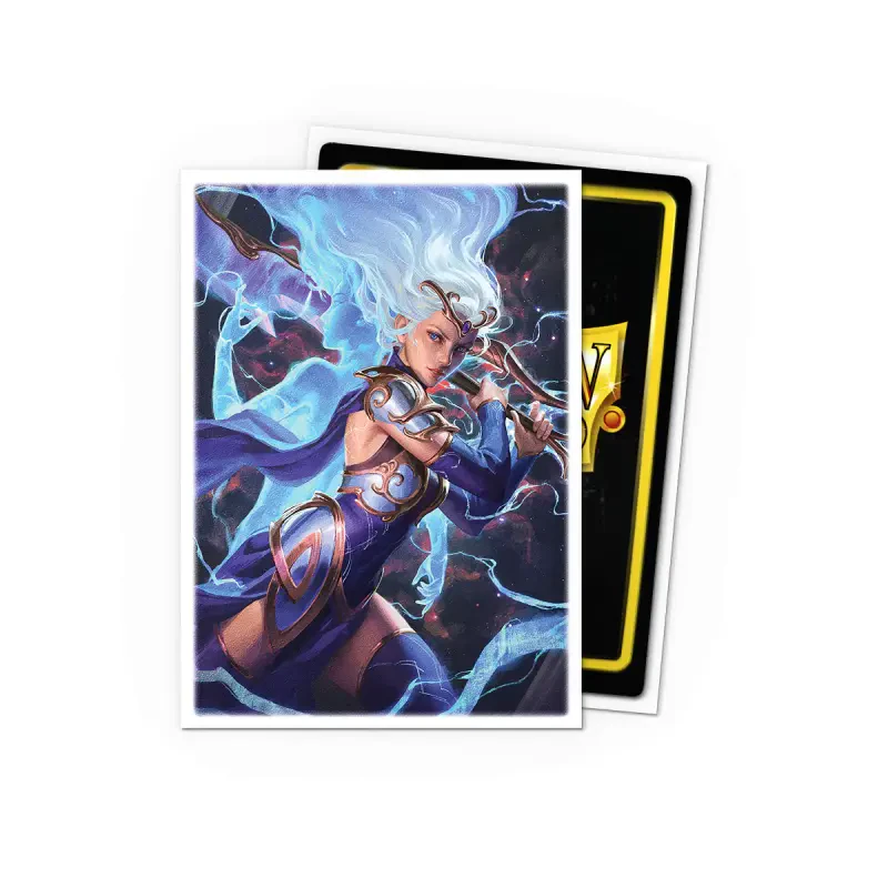 Dragon Shield: Flesh and Blood - Voltbound Duality - 100x Matte Art Sleeves - Standard Size - in gebruik