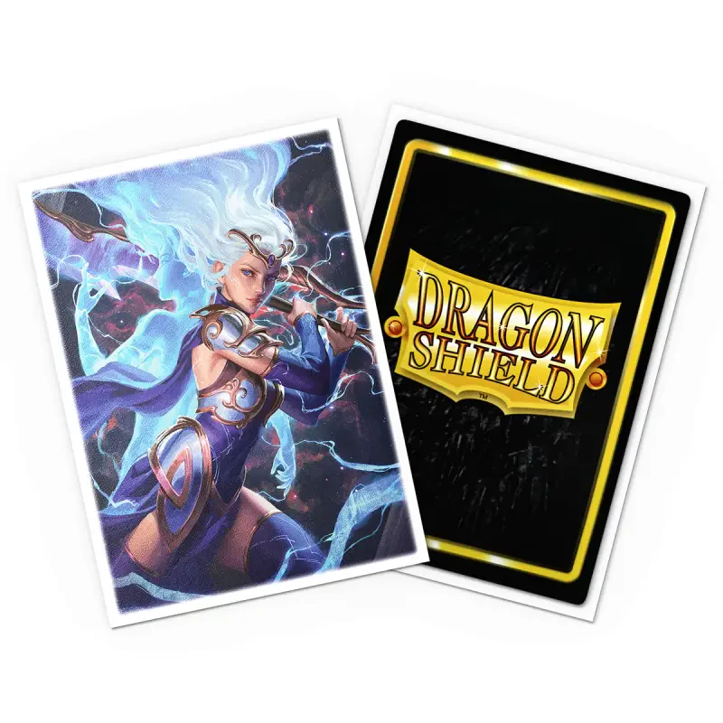 Dragon Shield: Flesh and Blood - Voltbound Duality - 100x Matte Art Sleeves - Standard Size - sfeerbeeld