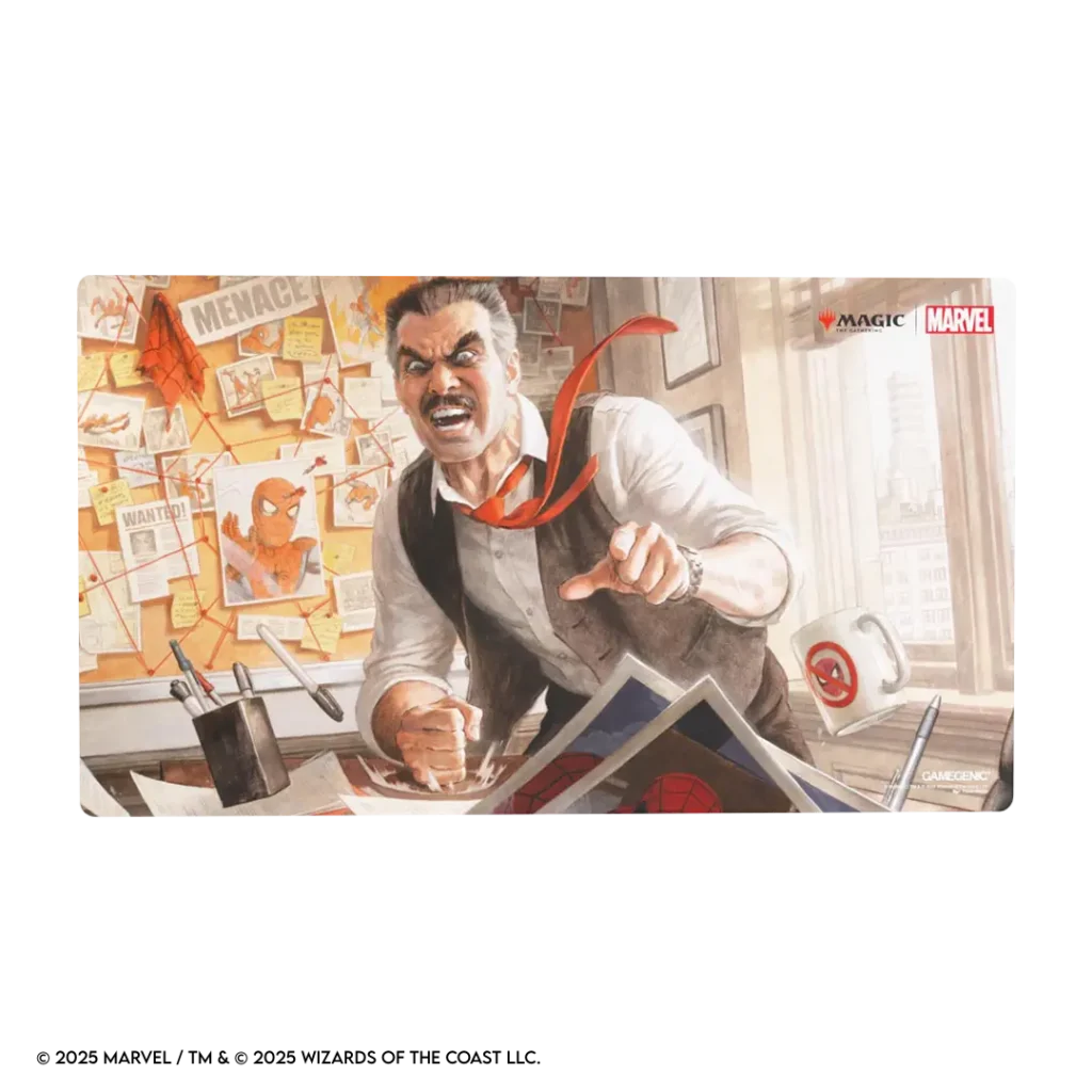 Gamegenic: Magic The Gathering Spider-Man - Prime Playmat: J. Jonah Jameson - 61 x 35 cm - productfoto