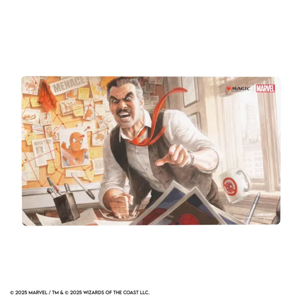 Gamegenic: Magic The Gathering Spider-Man - Prime Playmat: J. Jonah Jameson - 61 x 35 cm - productfoto