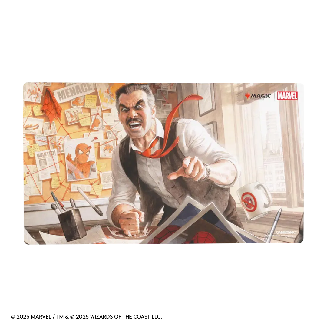 Gamegenic: Magic The Gathering Spider-Man - Prime Playmat: J. Jonah Jameson - 61 x 35 cm - productfoto