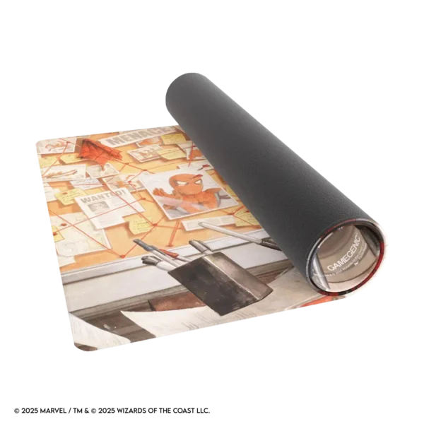 Gamegenic: Magic The Gathering Spider-Man - Prime Playmat: J. Jonah Jameson - 61 x 35 cm - detailopname