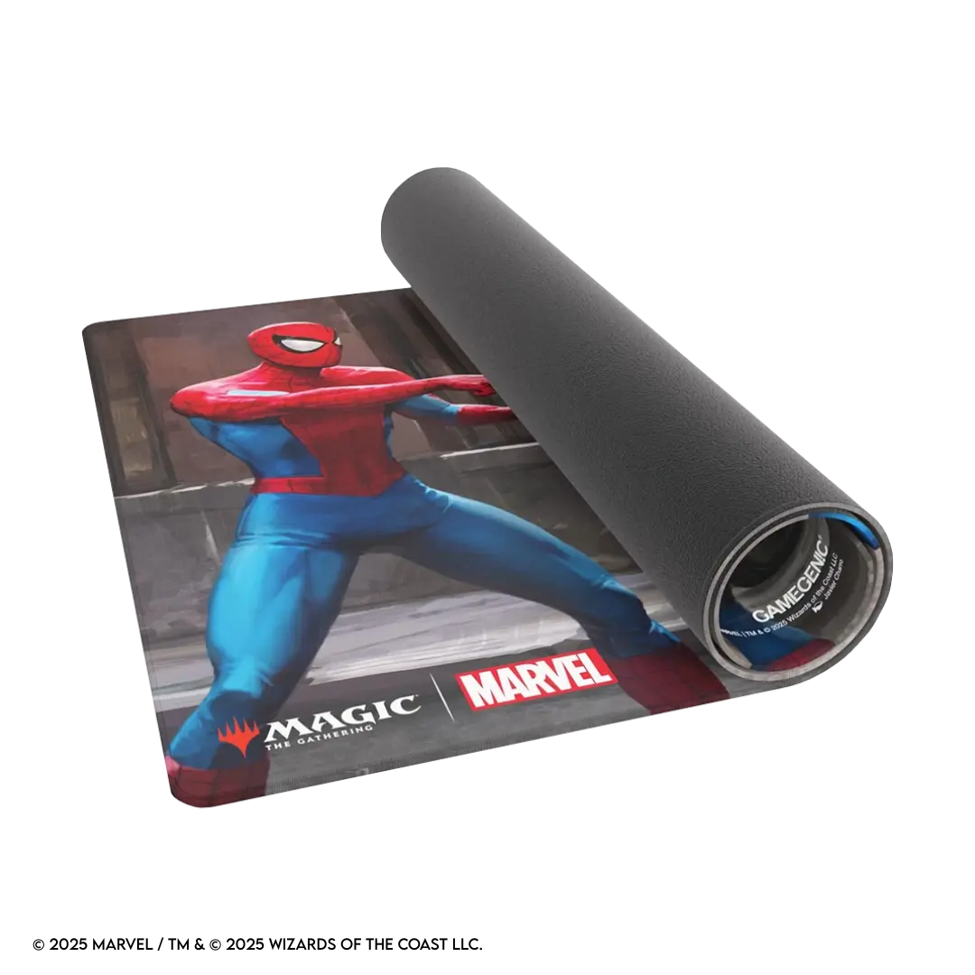 Gamegenic: Magic The Gathering Spider-Man - Prime Playmat: Spider-Man - 61 x 35 cm - detailopname