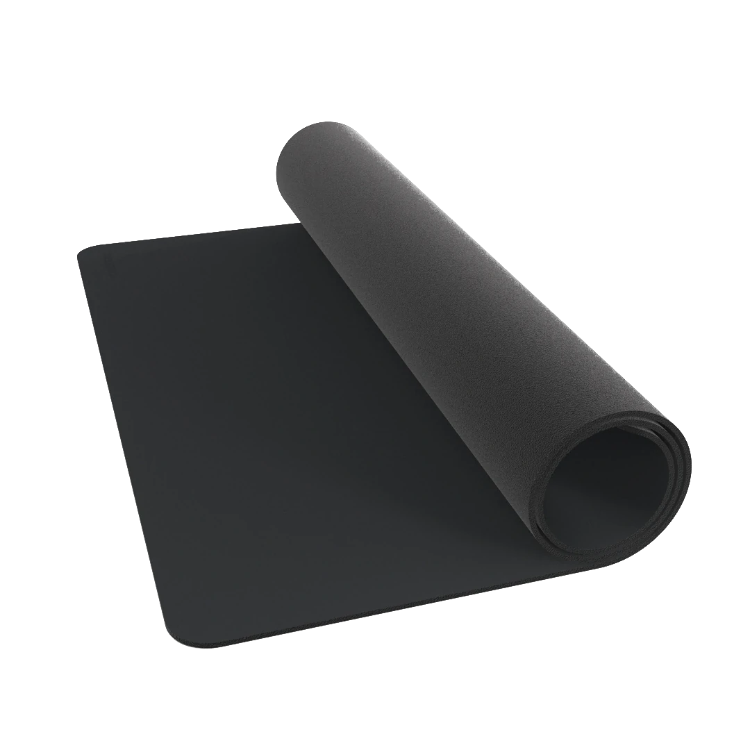 Gamegenic: Prime Playmat 2 mm - Black - 61 x 35 cm - mat uitgerold