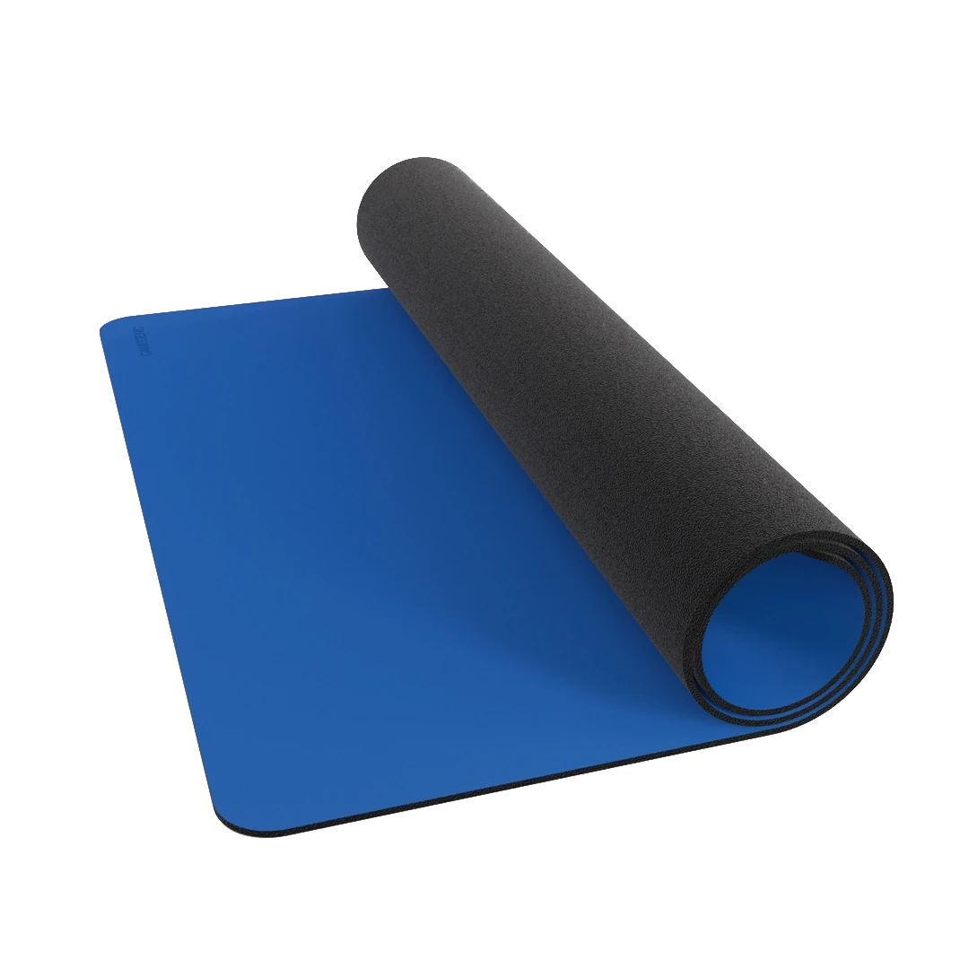 Gamegenic: Prime Playmat 2 mm - Blue - 61 x 35 cm - mat uitgerold