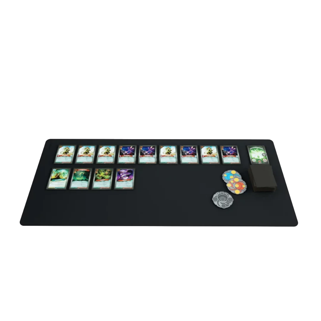 Gamegenic: Prime Playmat XL - Zwart - 80 x 35 cm - detailopname