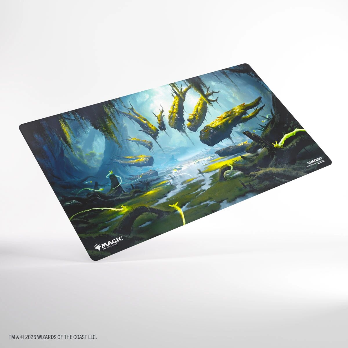 Gamegenic: Magic The Gathering Secrets of Strixhaven - Prime Playmat: Deathcap Glade - 61 x 35 cm - mat uitgerold