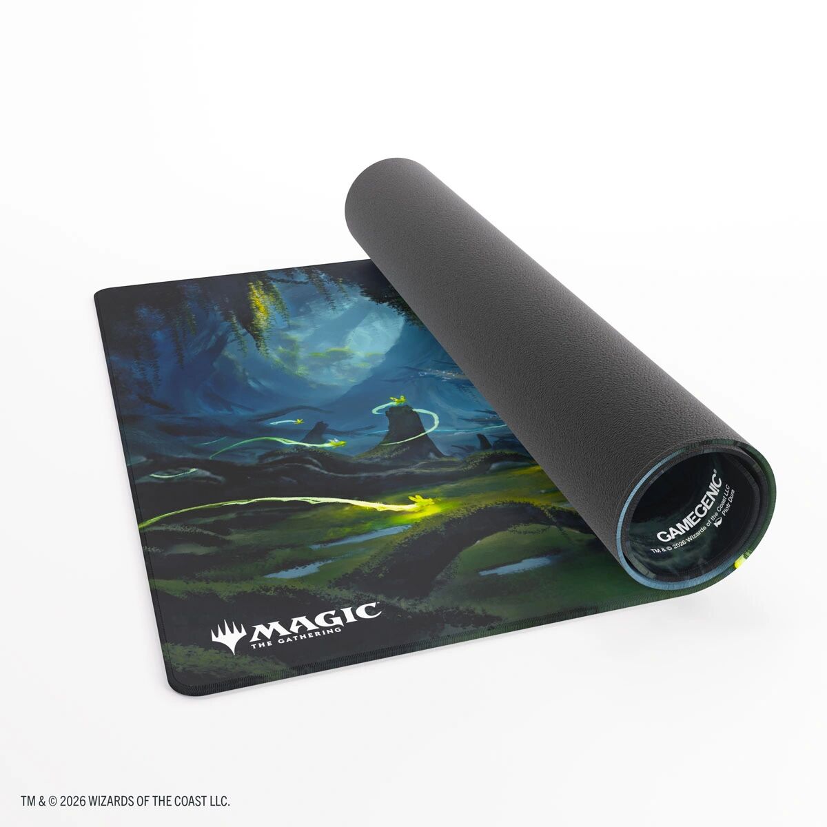 Gamegenic: Magic The Gathering Secrets of Strixhaven - Prime Playmat: Deathcap Glade - 61 x 35 cm - detailopname