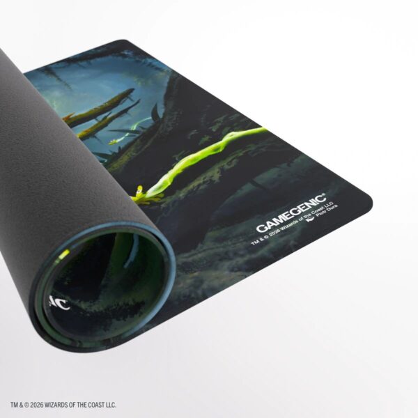 Gamegenic: Magic The Gathering Secrets of Strixhaven - Prime Playmat: Deathcap Glade - 61 x 35 cm - verpakking