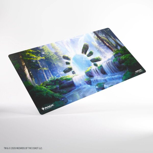 Gamegenic: Magic The Gathering Secrets of Strixhaven - Prime Playmat: Dreamroot Cascade - 61 x 35 cm - mat uitgerold