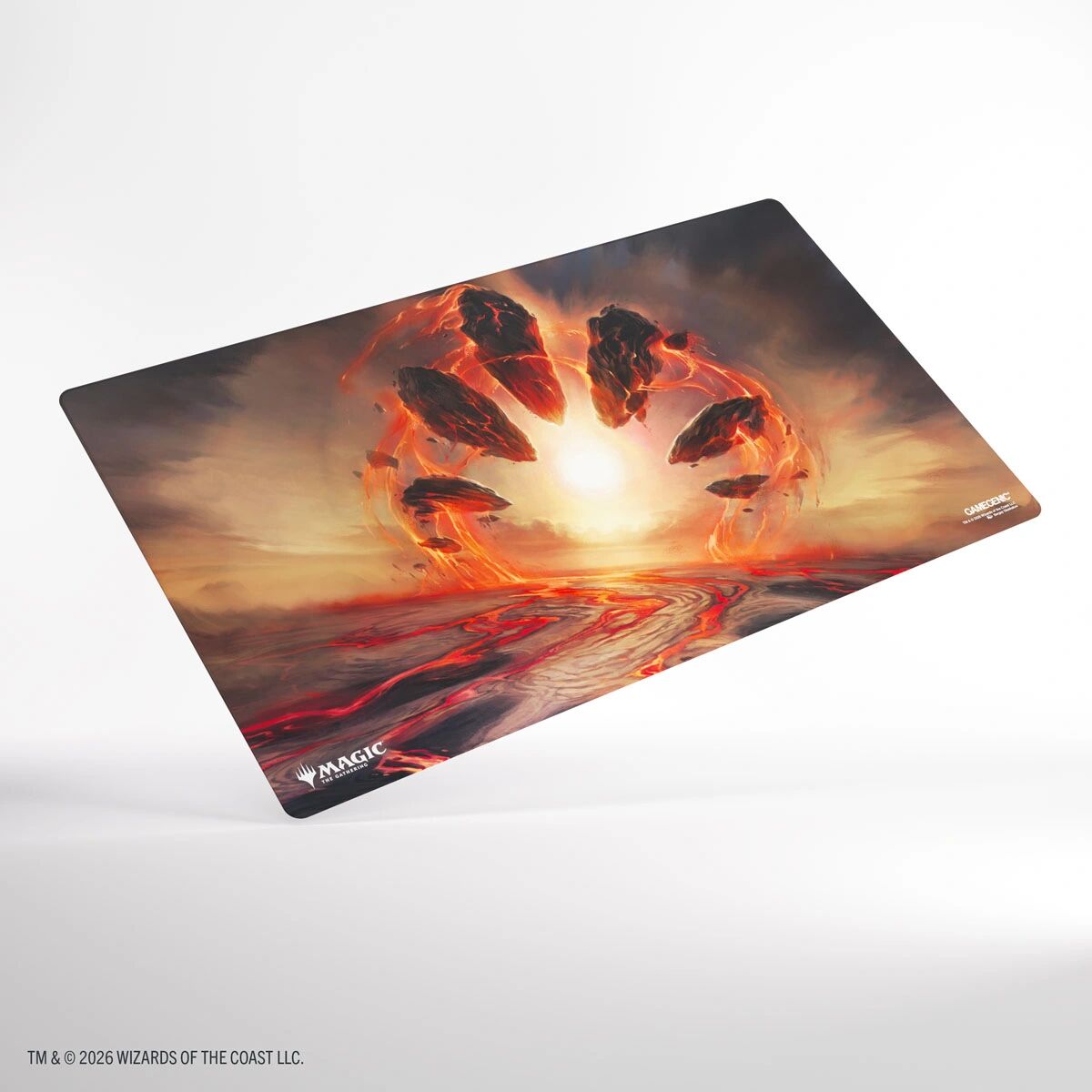 Gamegenic: Magic The Gathering Secrets of Strixhaven - Prime Playmat: Sundown Pass - 61 x 35 cm - mat uitgerold