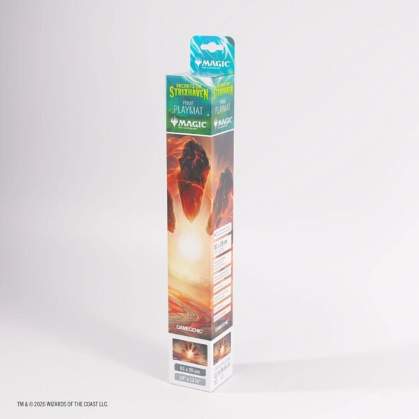 Gamegenic: Magic The Gathering Secrets of Strixhaven - Prime Playmat: Sundown Pass - 61 x 35 cm - detail