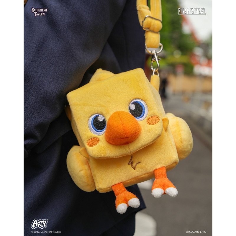 Gatherers' Tavern: Final Fantasy - Chocobo ARTY Box (voor 100+ kaarten) - geopend