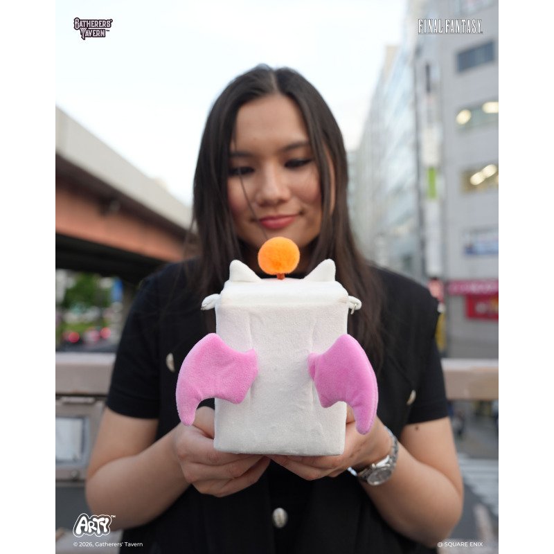 Gatherers' Tavern: Final Fantasy - Moogle ARTY Box (voor 100+ kaarten) - met draagriem