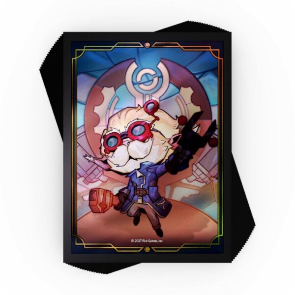 Riftbound: League of Legends: Legacy - Champion Sleeves: Heimerdinger (70 sleeves) - achterzijde