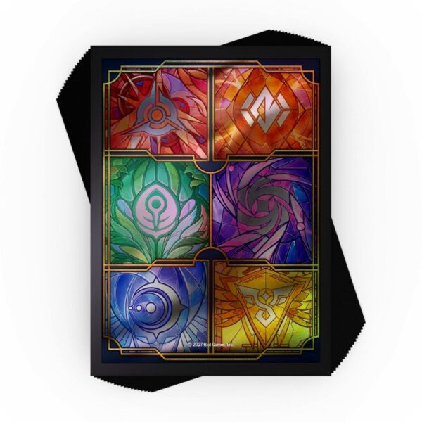 Riftbound: League of Legends: Legacy - Champion Sleeves: Heimerdinger (70 sleeves) - detailopname
