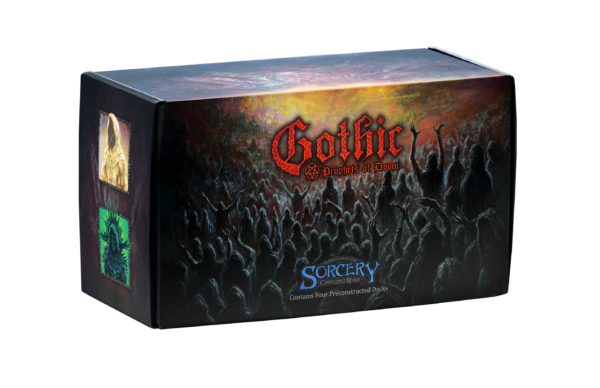 Sorcery TCG: Gothic - Prophets of Doom - Preconstructed Deck Display (4 decks) - Engels - productfoto