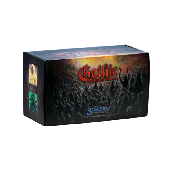 Sorcery TCG: Gothic - Prophets of Doom - Preconstructed Deck Display (4 decks) - Engels - achterzijde