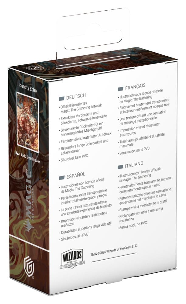 Ultimate Guard: Art Sleeves "Reality Fracture" - Identity Echo (100 sleeves) - achterzijde