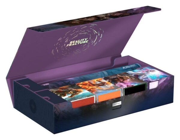 Ultimate Guard: Omnihive 1000+ Xenoskin "Reality Fracture" - Face Yourself (voor 1000 kaarten) - zijaanzicht