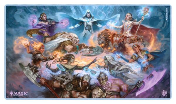 Ultimate Guard: Play-Mat "Reality Fracture" - Face Yourself (61 x 35 cm) - zijaanzicht