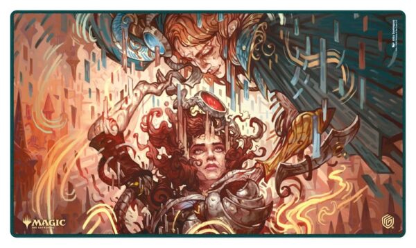 Ultimate Guard: Play-Mat "Reality Fracture" - Identity Echo (61 x 35 cm) - zijaanzicht