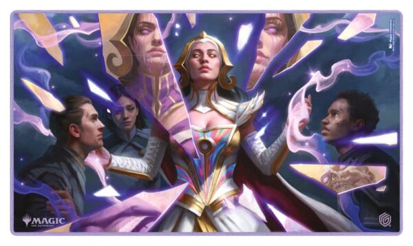 Ultimate Guard: Play-Mat "Reality Fracture" - Return to the Light Realms (61 x 35 cm) - zijaanzicht